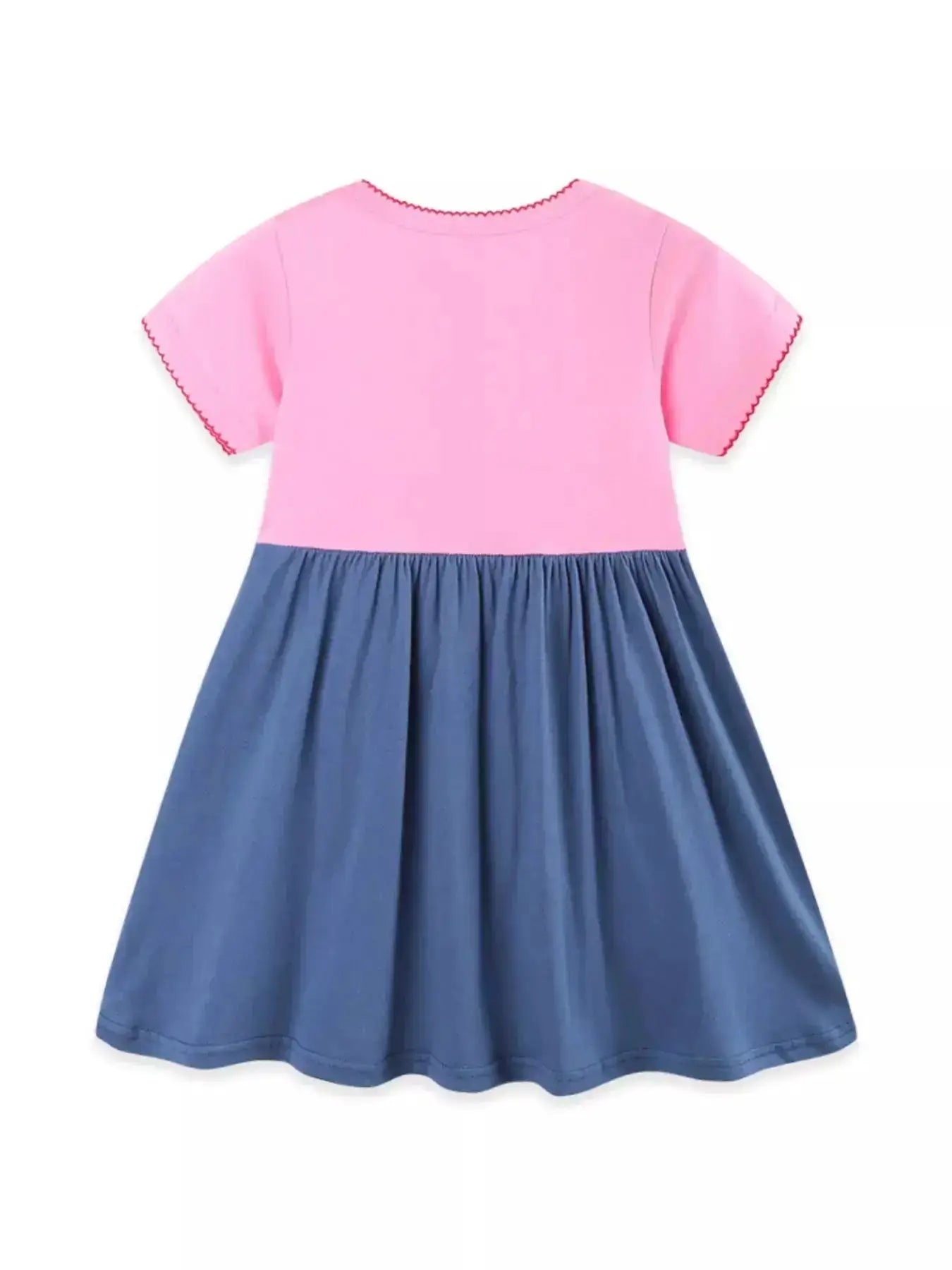 Heart Embroidered Casual Dress for Children by Parfymia