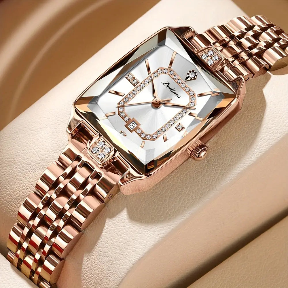 Women's Waterproof Fashion Watch – Slim 7mm, 8 Colors Dropshipman