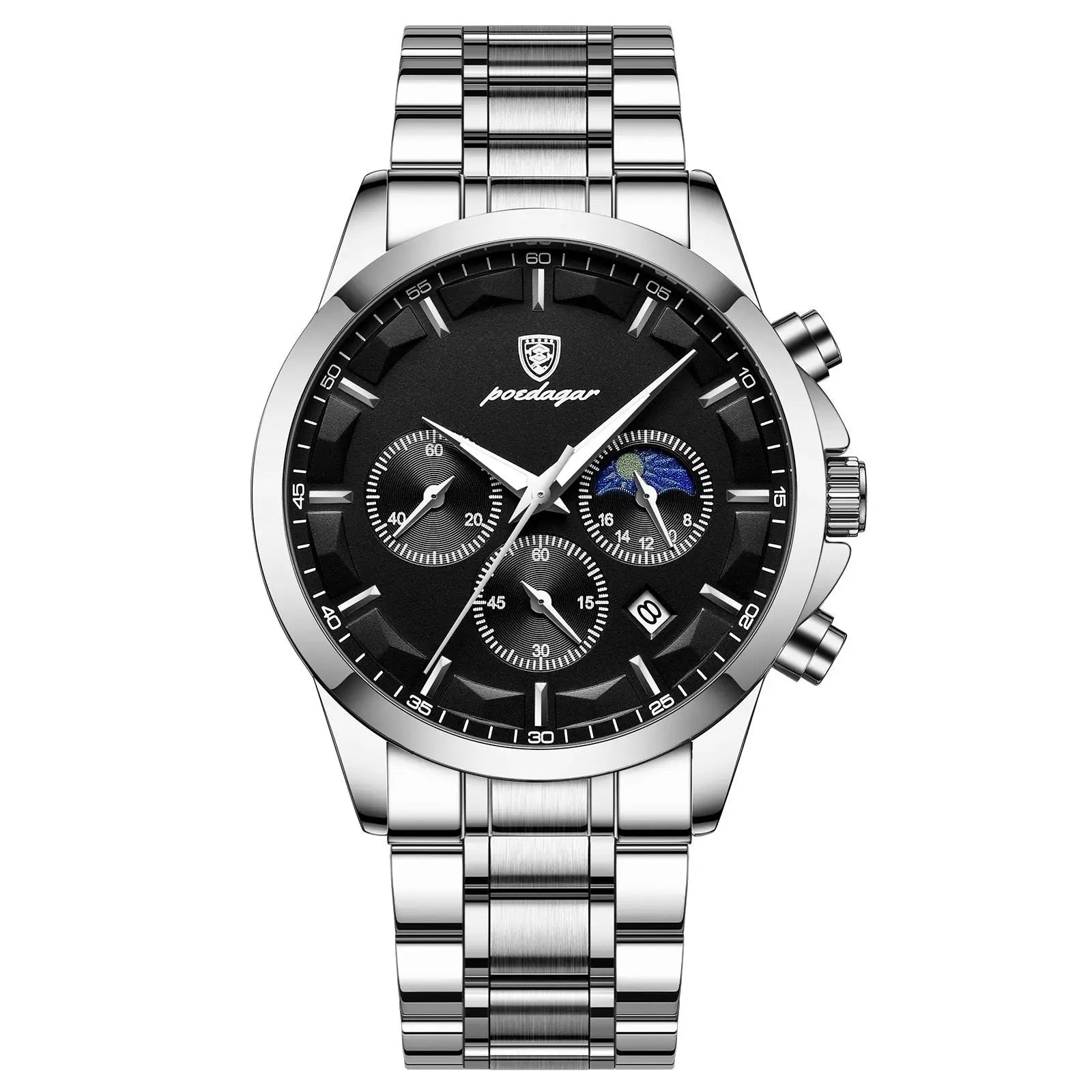 Men's Waterproof Multifunctional Sports Quartz Watch Dropshipman