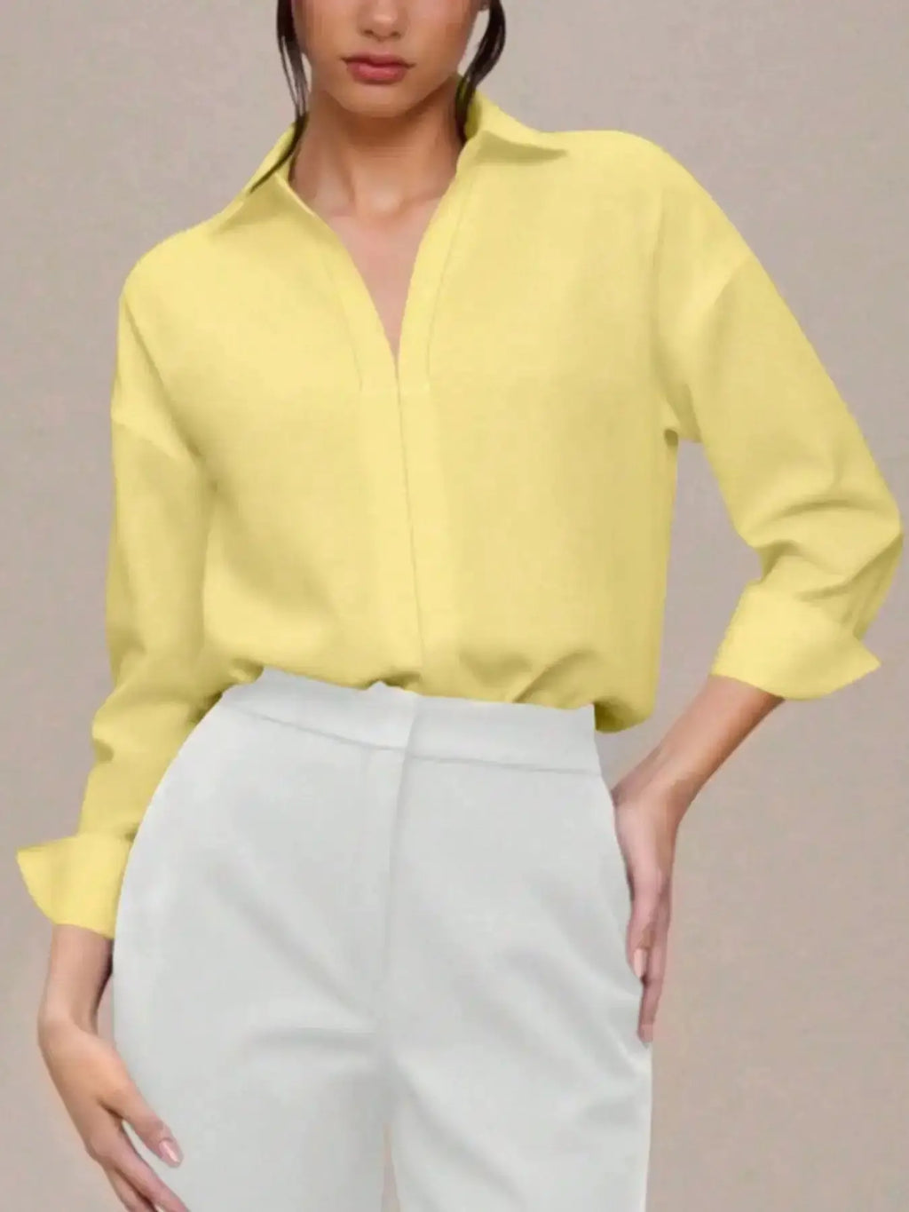Button-Down Long Sleeve Bodysuit by Parfymia