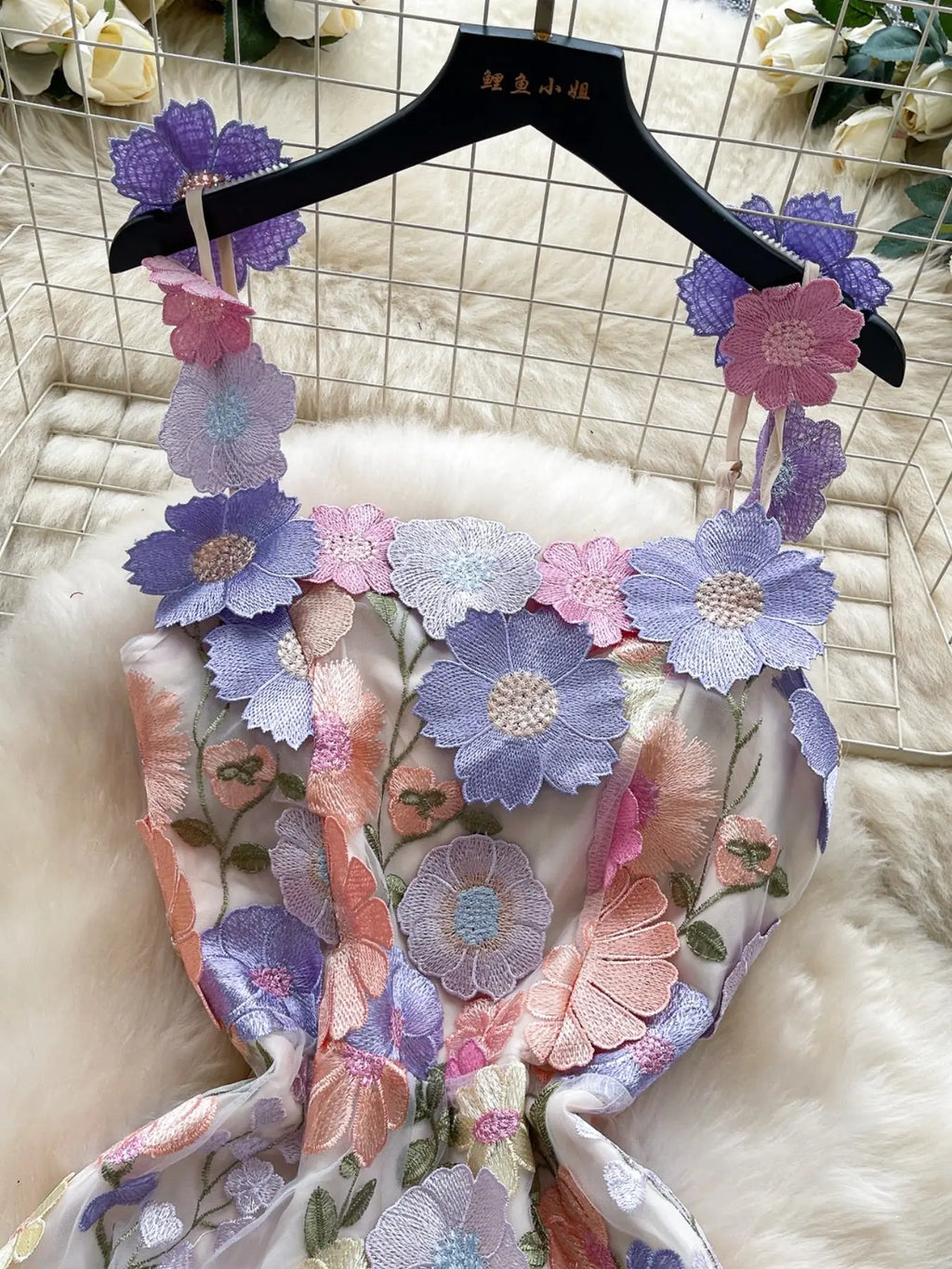 Floral Tie Waist Mini Dress Trendsi