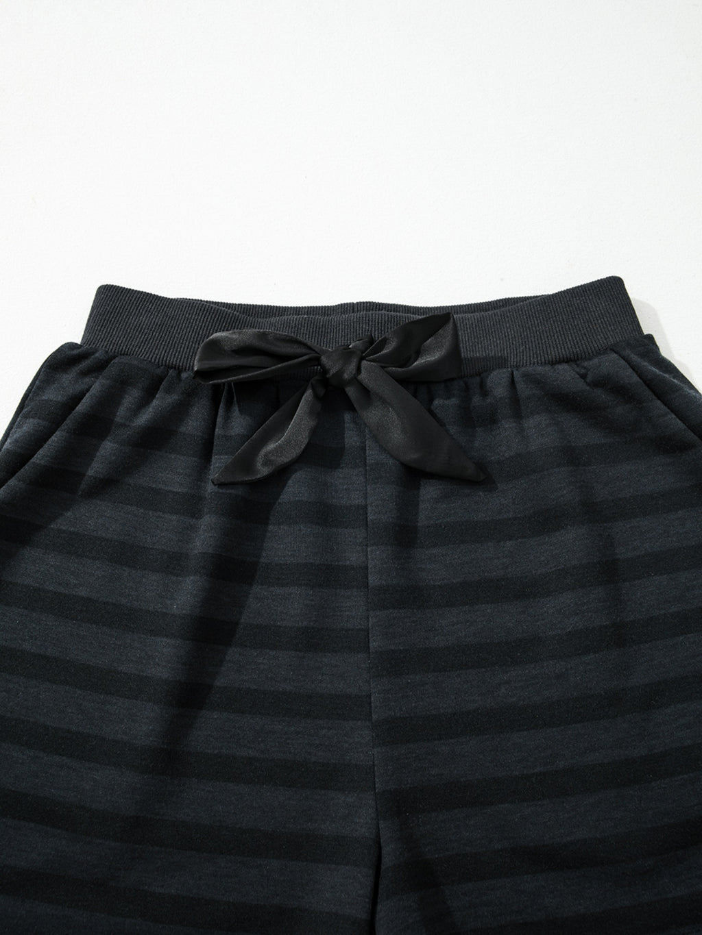 Women's Shorts Two Piece Set in Dark Gray