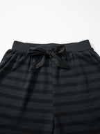Women's Shorts Two Piece Set in Dark Gray