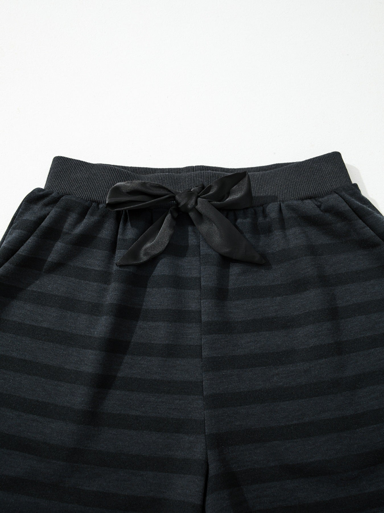 Women's Shorts Two Piece Set in Dark Gray
