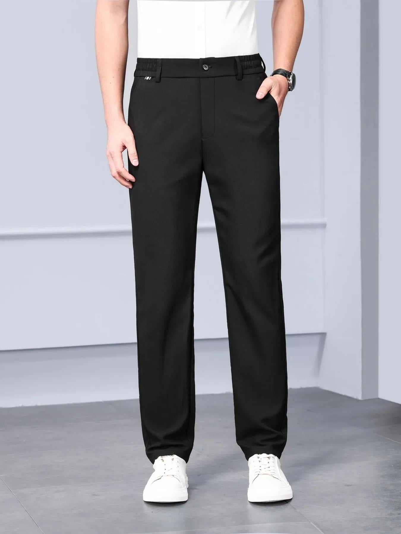 Men's Dress Pants Classic Fit Plus Size