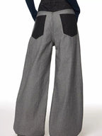 Men's Jeans Wide Leg Button Fly Plus Size