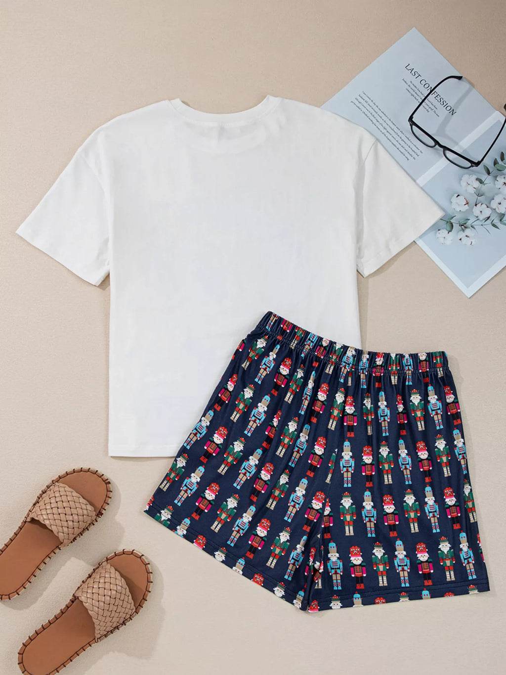 Women's Loungewear Set – Mama Claus Plaid