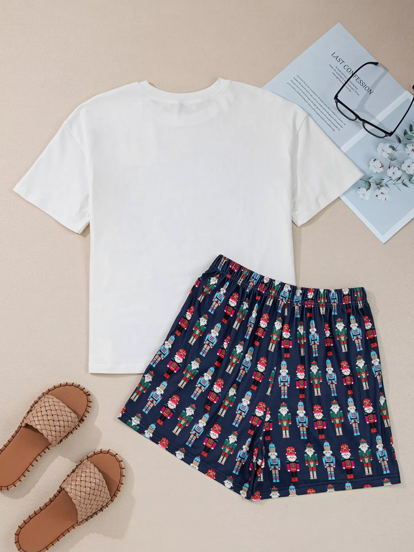 Women's Loungewear Set – Mama Claus Plaid