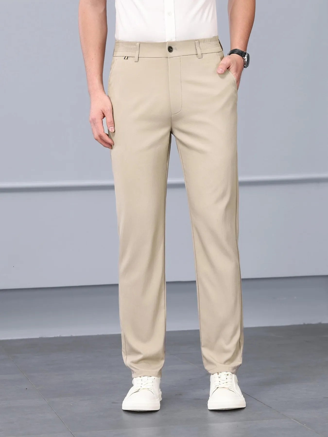 Men's Dress Pants Classic Fit Plus Size