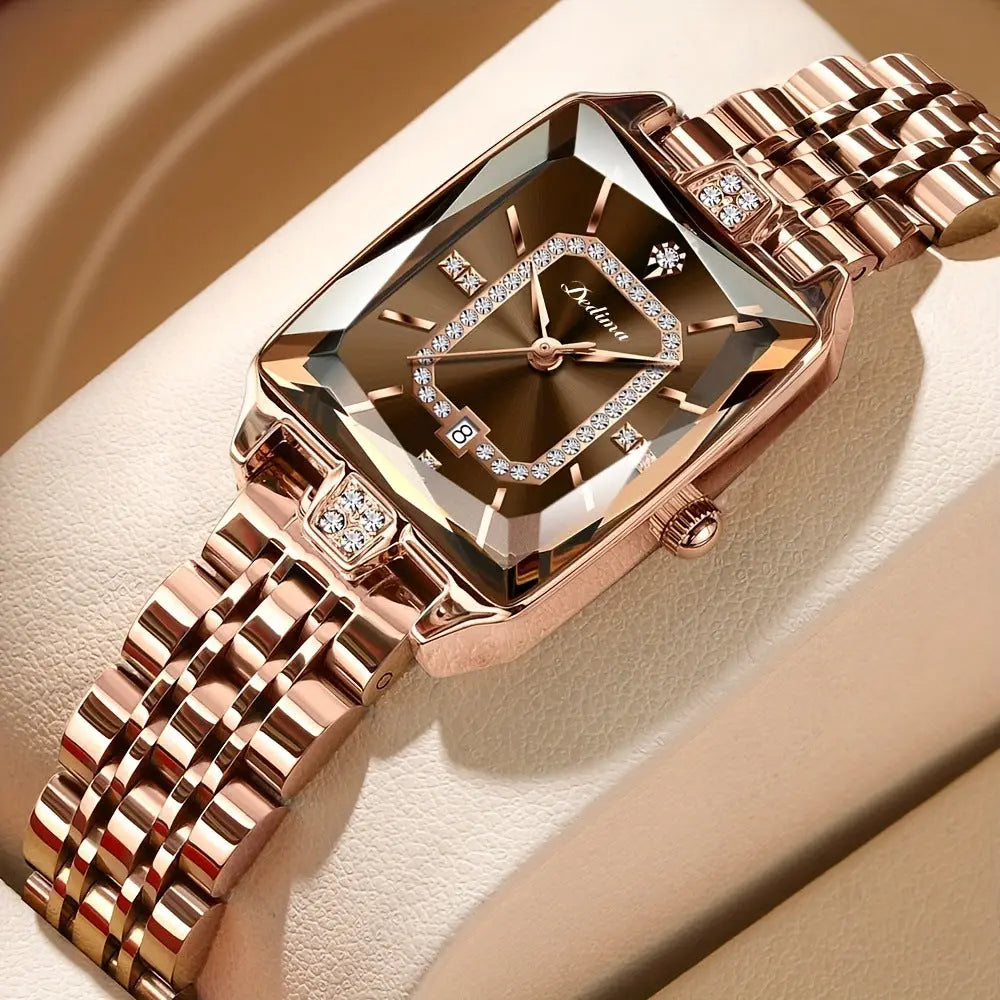Women's Waterproof Fashion Watch – Slim 7mm, 8 Colors Dropshipman