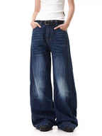Men's Full Size Wide Leg Jeans Plus Size