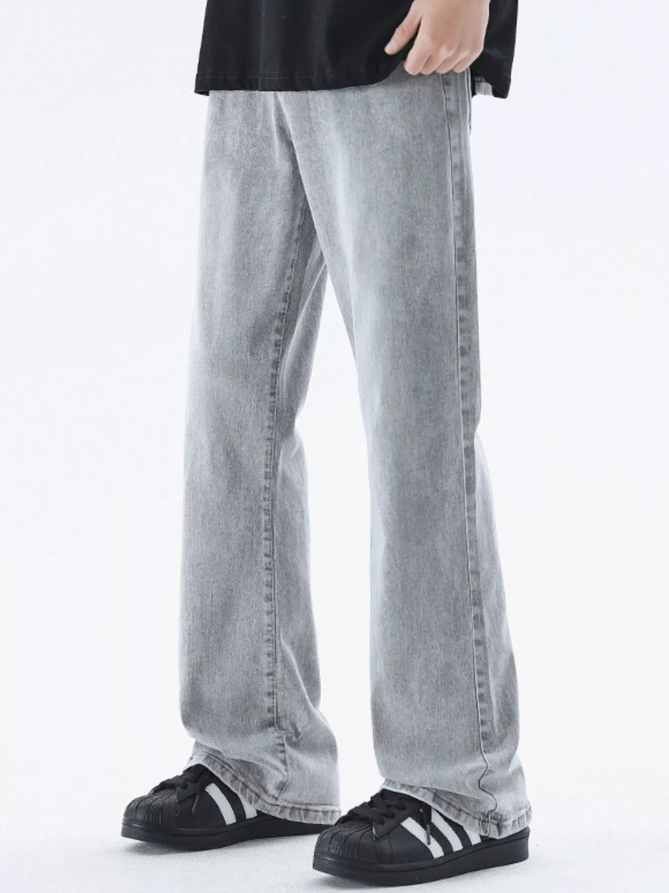 Men's Full Size Loose Fit Jeans Plus Size