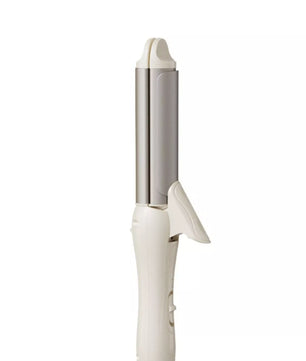 2-in-1 Rotating Hair Curling Iron