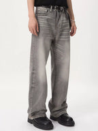 Men's Wide Leg Jeans – Vintage Wash