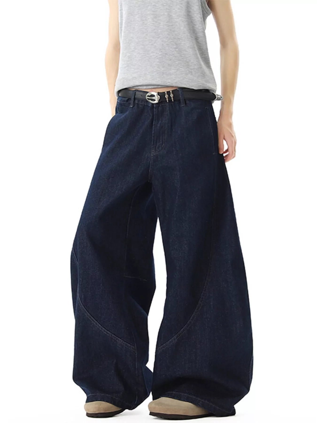Men's Pants Wide Leg Plus Size