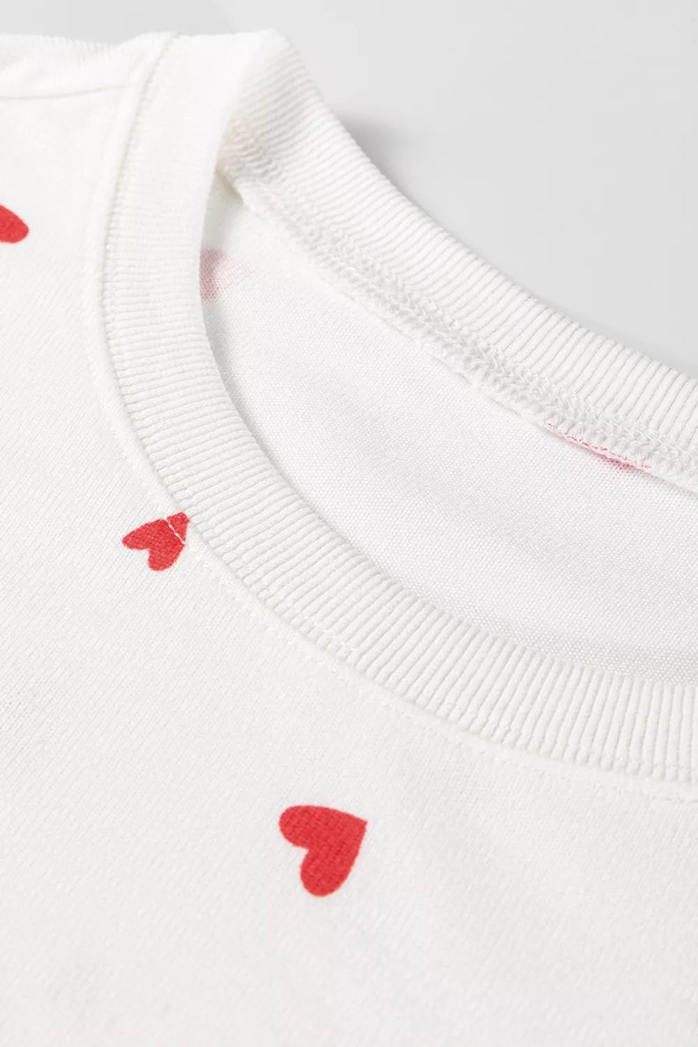 Women's Loungewear Set – Hearts Print