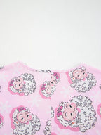 Women's Loungewear Santa Claus Print Set