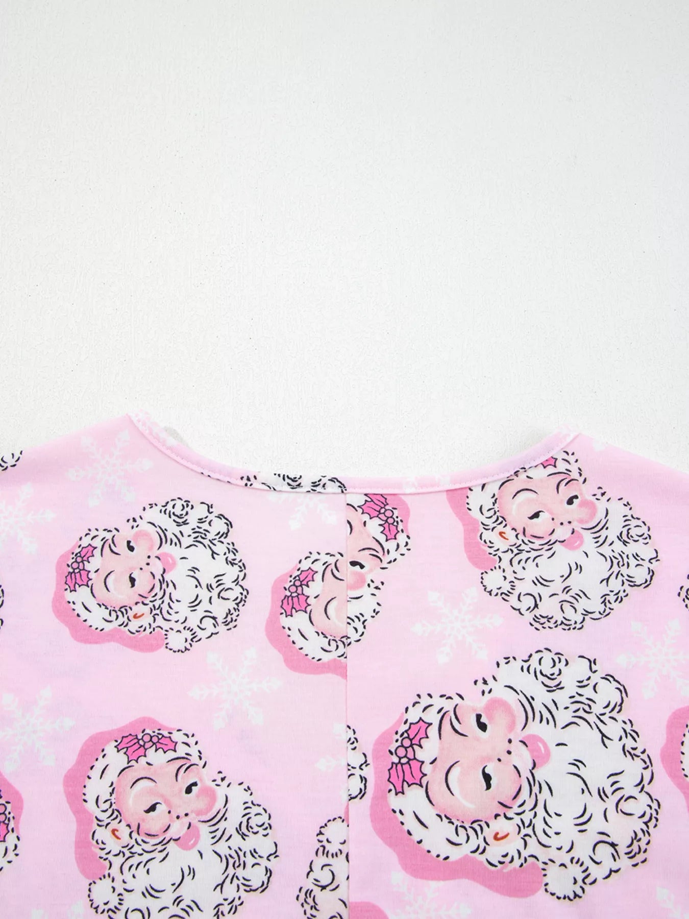 Women's Loungewear Santa Claus Print Set