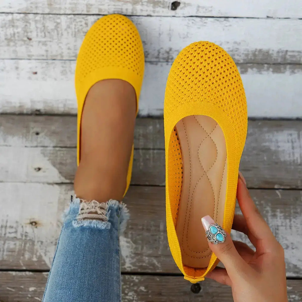 Breathable Mesh Slip-Ons for Women by Parfymia