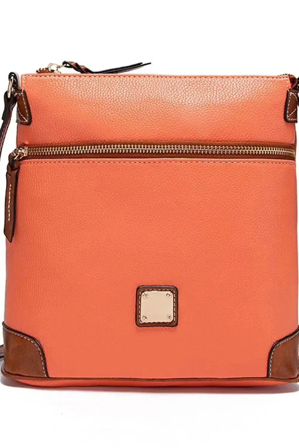 PU Leather Crossbody Bag Medium Size by Parfymia