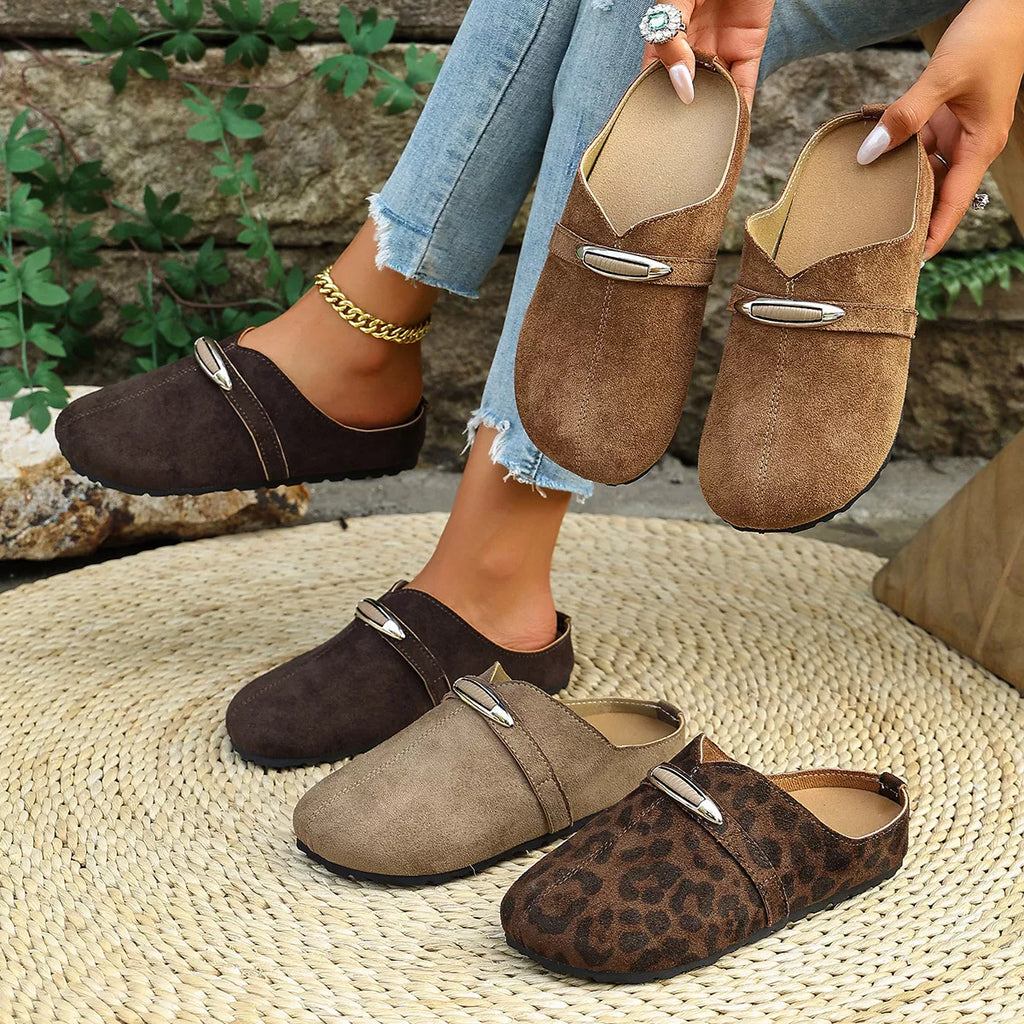 Women's Round Toe Slip-On Flats