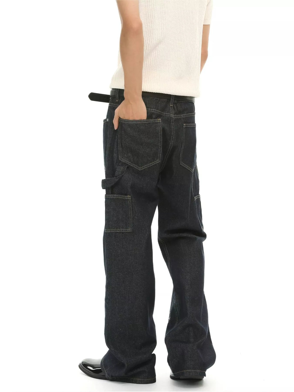 Men's Loose Fit Jeans in Blue