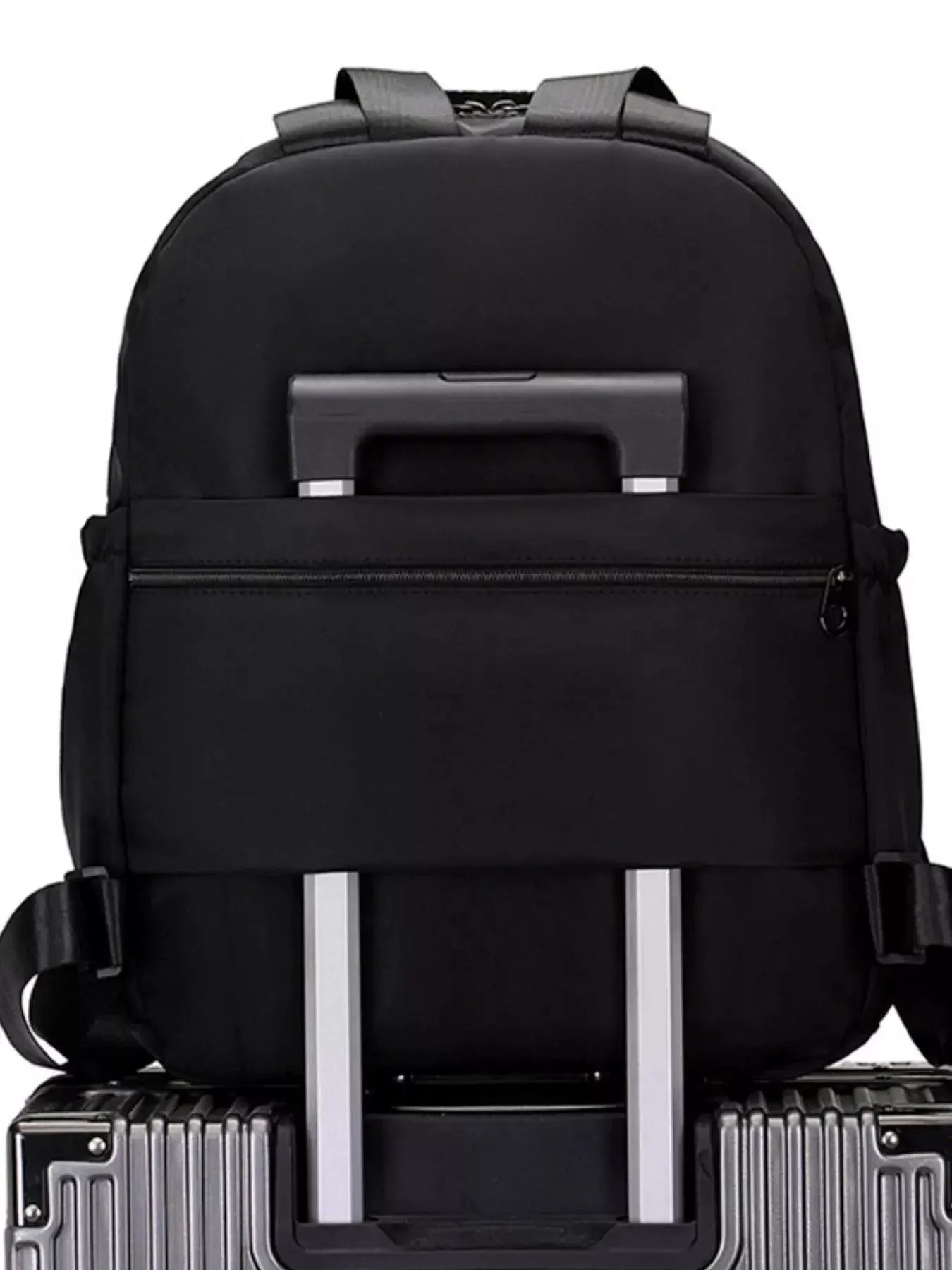 Lightweight Solid Color Oxford Backpack For Daily Use — Parfymia
