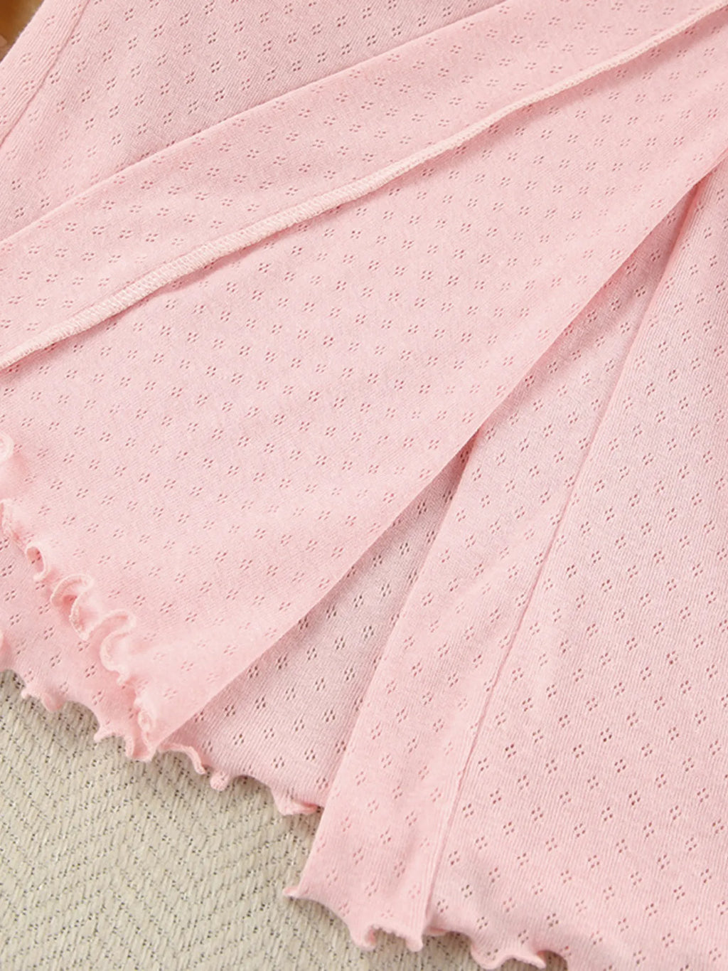 Women's Tie Waist Kimono Lounge Nightgown