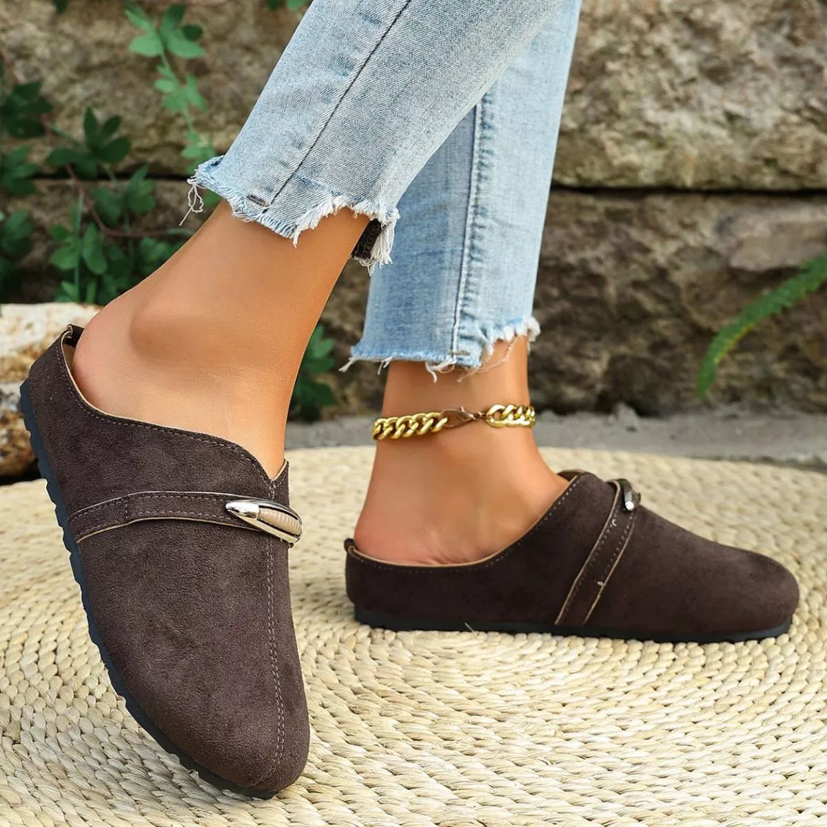 Women's Round Toe Slip-On Flats