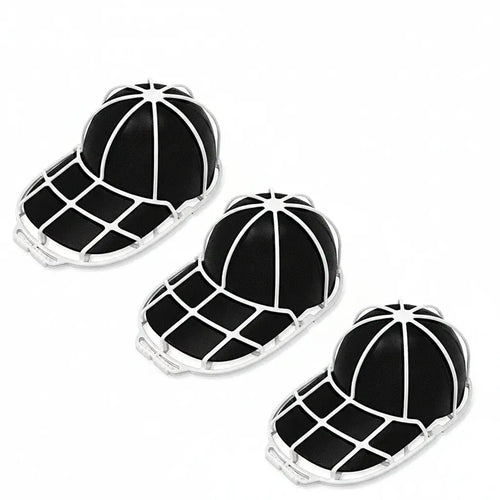 3 Pack Hat Washer Baseball Cap Cleaner Machine Washing Cage Holder Frame Net New Doba