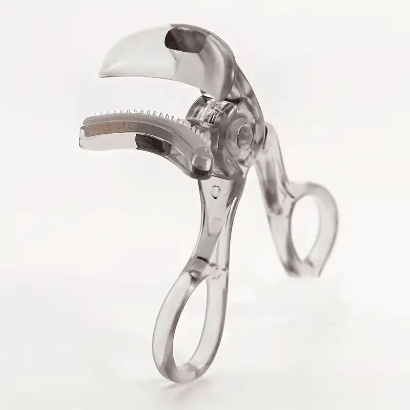 Portable wide-angle eyelash curler with built-in comb - suitable for all eye shapes, easy to use, battery-free, ideal for beginners Doba