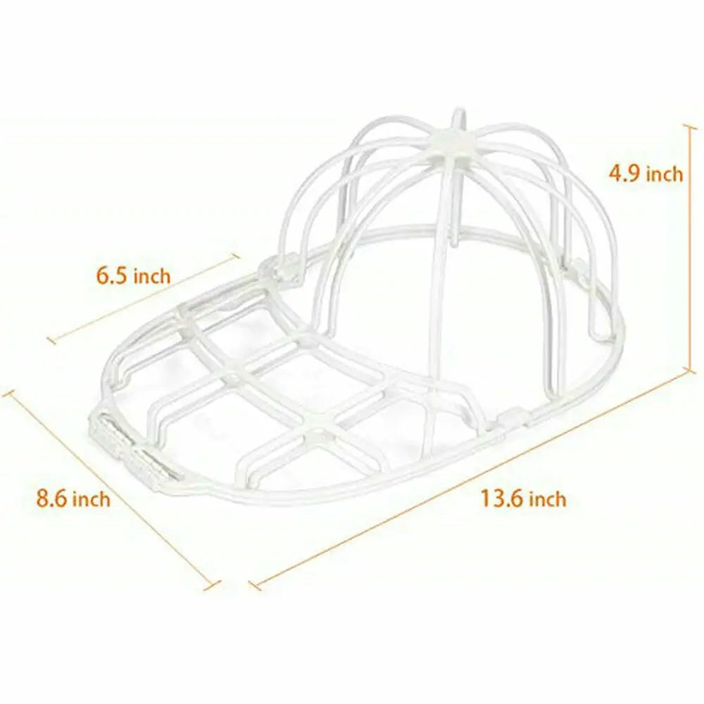 3 Pack Hat Washer Baseball Cap Cleaner Machine Washing Cage Holder Frame Net New Doba