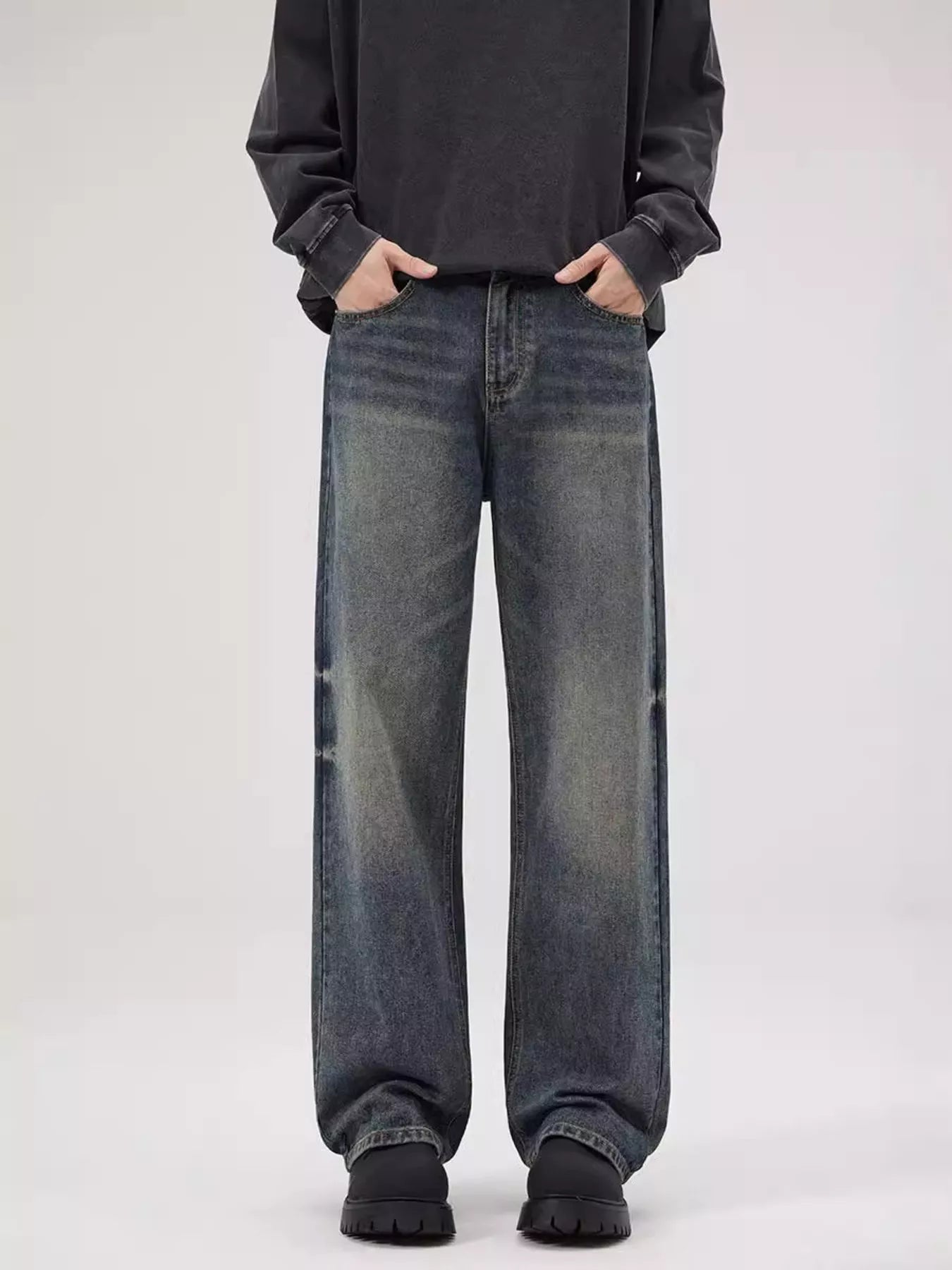 Men's Jeans – Vintage Wash Relaxed Fit