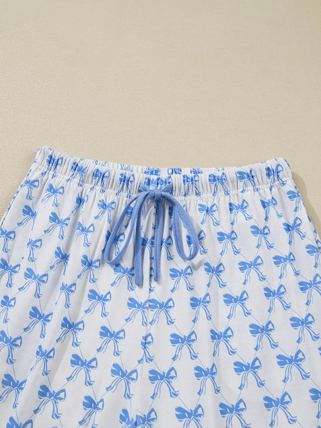 Women's Loungewear Set – Bow Print