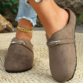 Women's Round Toe Slip-On Flats