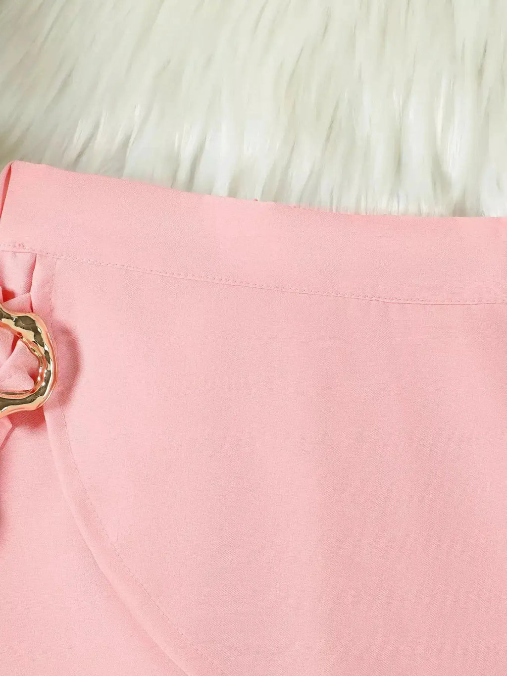 Girls Sleeveless Top And Skort Set With Bow Accent — Parfymia