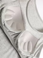 Women's Shorts Plus Size Modal Padded Cami Set