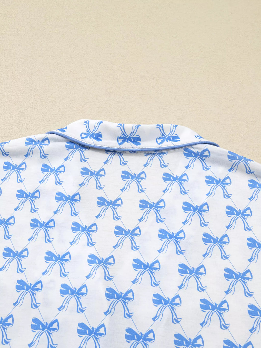 Women's Loungewear Set – Bow Print