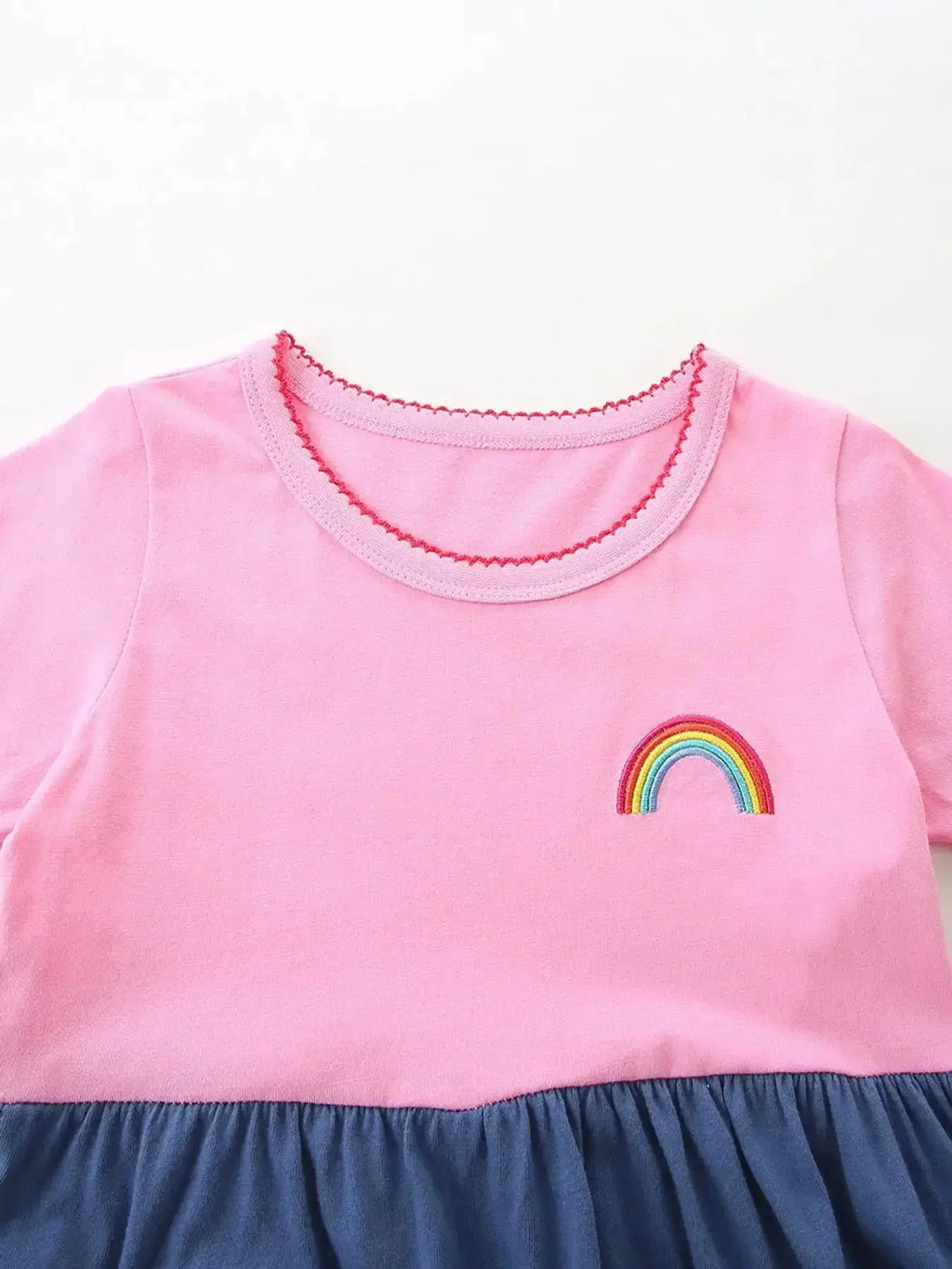Heart Embroidered Casual Dress for Children by Parfymia