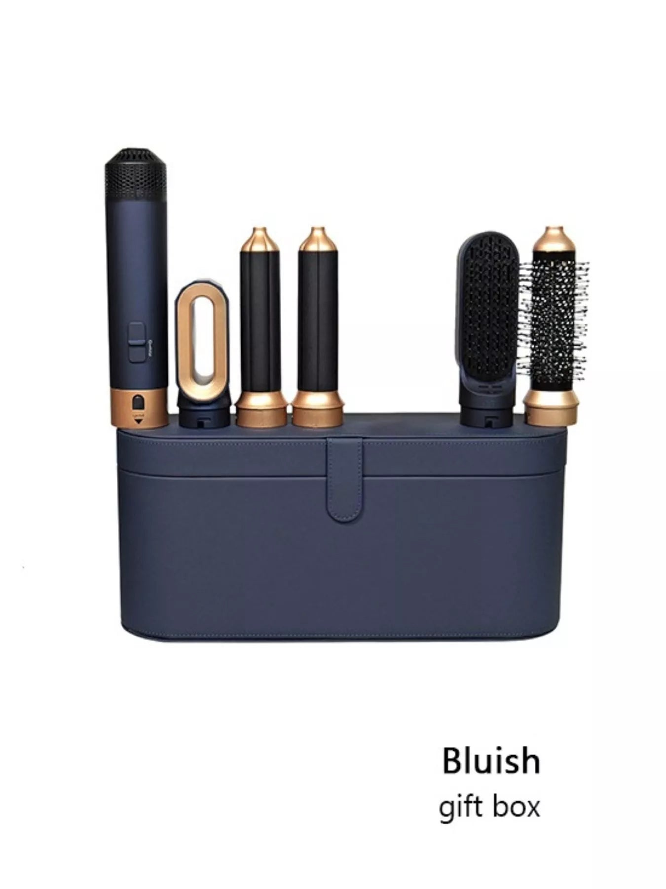 5-in-1 Interchangeable Curling Iron Wand Set