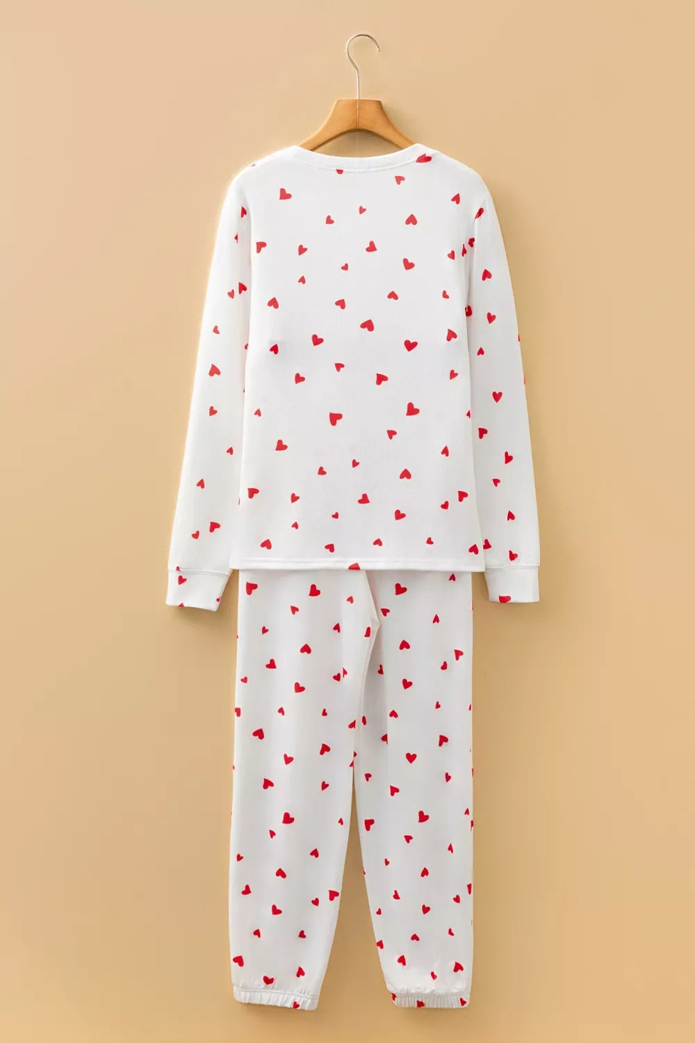 Women's Loungewear Set – Hearts Print