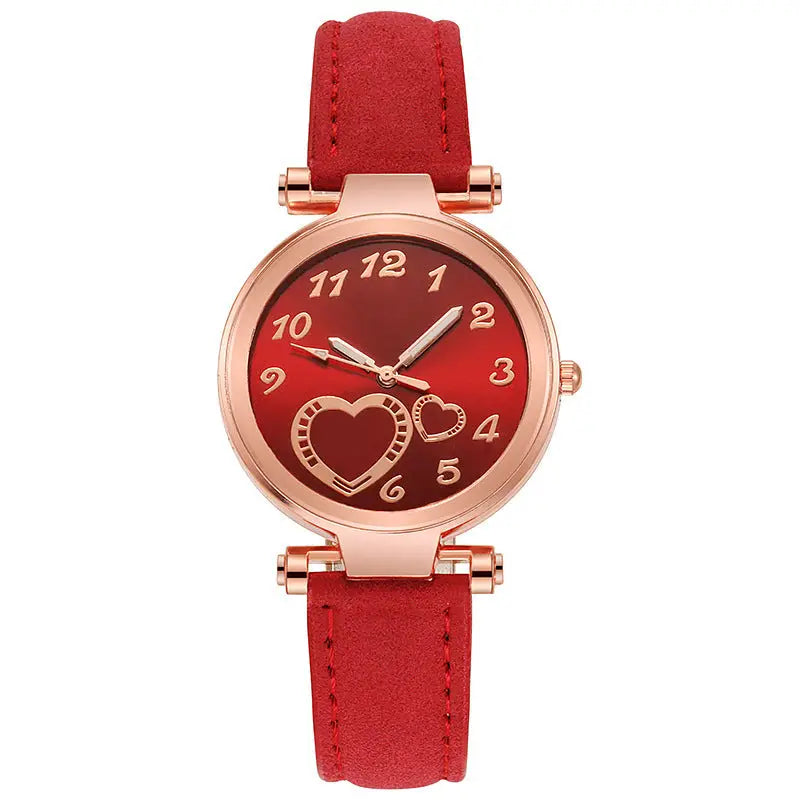 Women's Retro Love Watch Jewelry Set Dropshipman