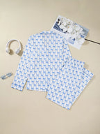 Women's Loungewear Set – Bow Print