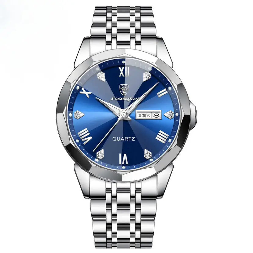 Men's Business Watch – Double Calendar High-Grade Quartz Dropshipman