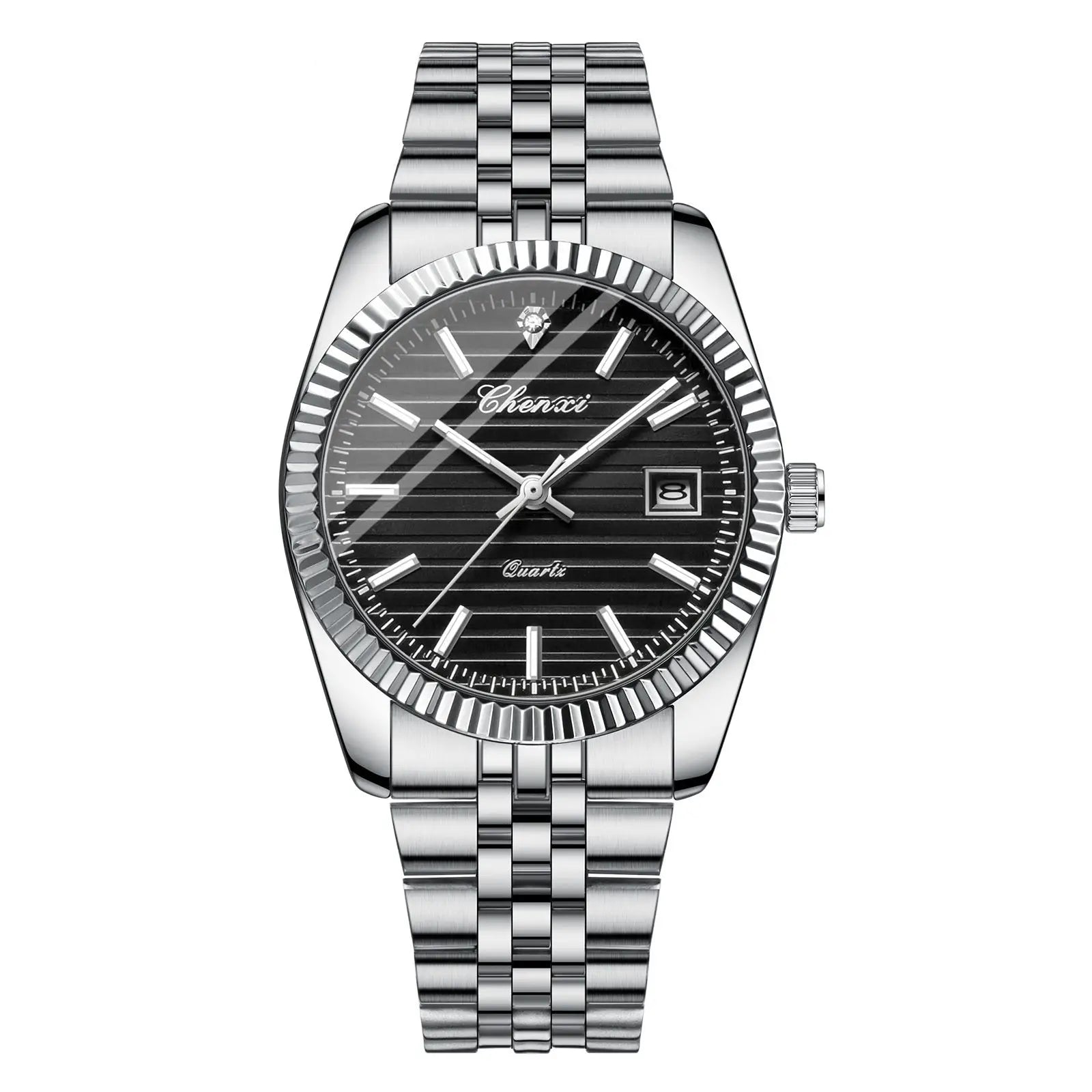 Business Calendar Luminous Waterproof Quartz Watch Dropshipman