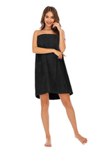Women's Strapless Robe with Pocket